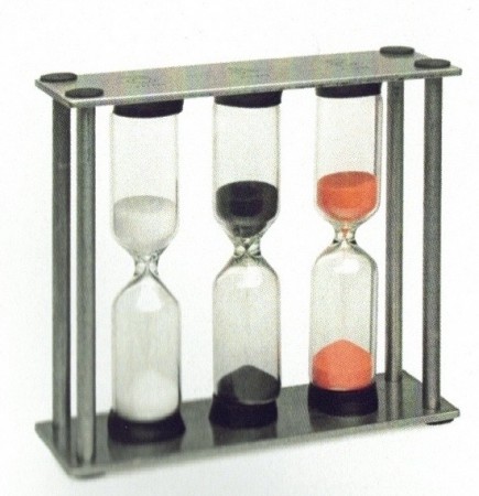 Timeglass - sett a 3 stk (3, 4 og 5 minutter)